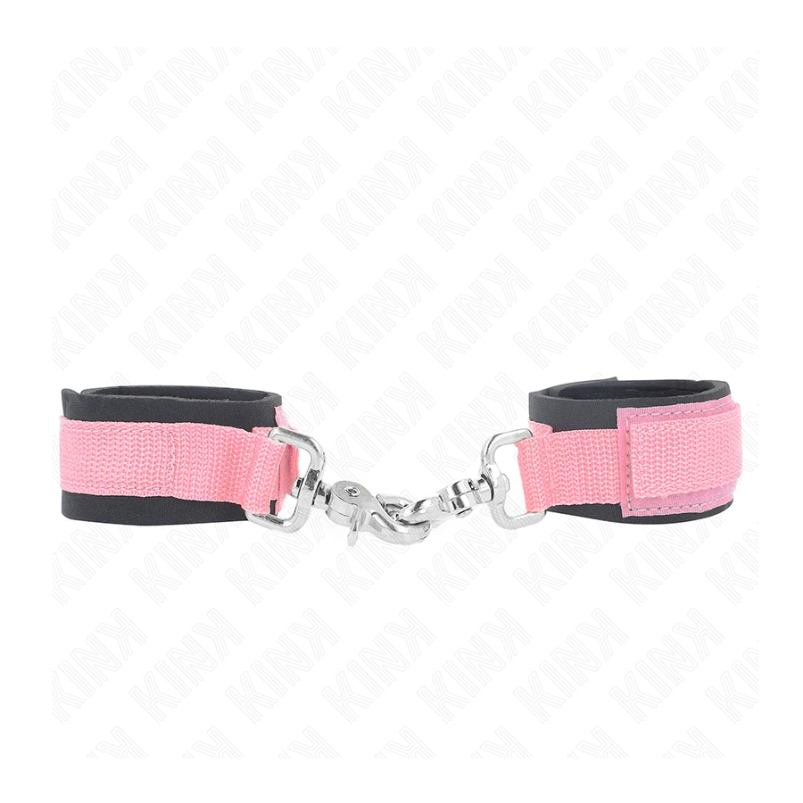 KINK - POGGIPOLSO REGOLABILE IN NEOPRENE ROSA REGOLABILE 22-34 CM